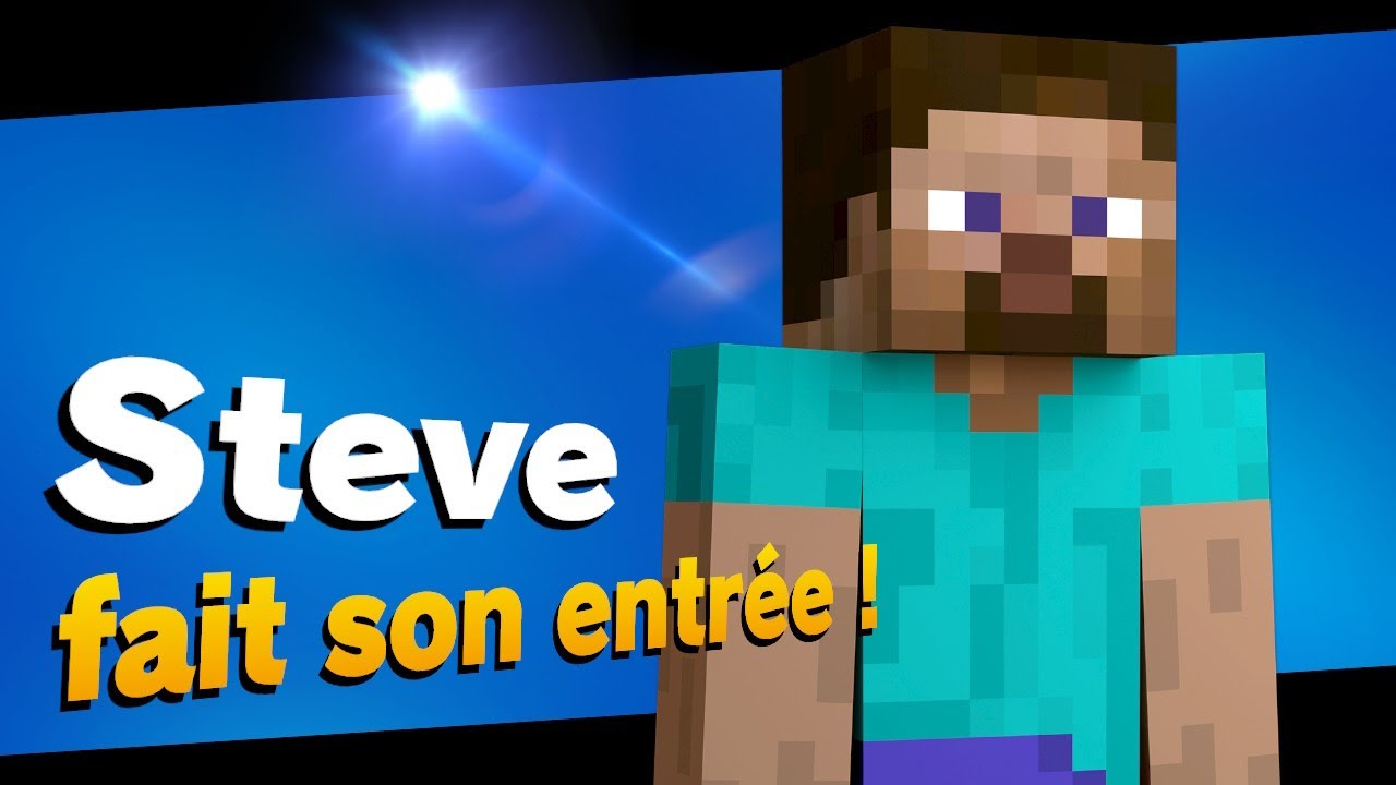 STEVE ARRIVE ENFIN DANS SMASH ET ON FAIT LES ESPRITS (Super Smash Bros Ultimate)