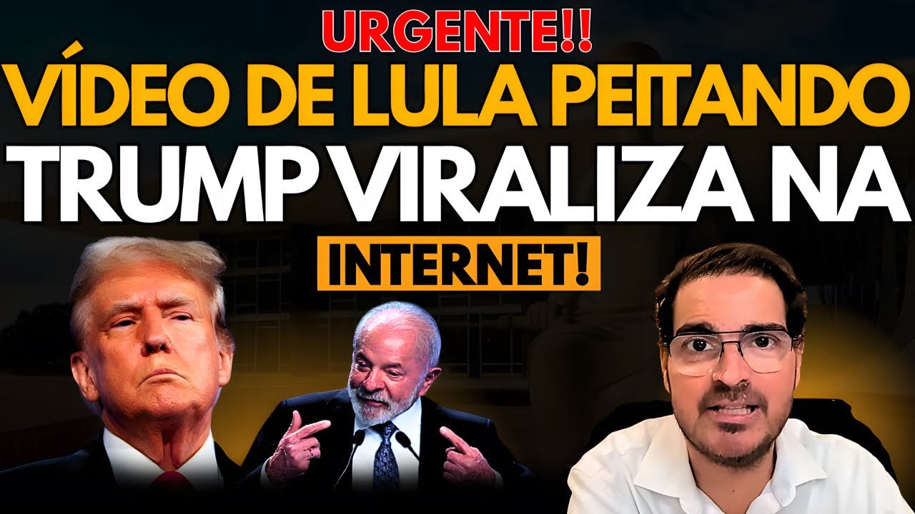 🔥🚨RODRIGO CONSTANTINO: VIRALIZOU NOS EUA - LULA PEITA TRUMP E VÍDEO VIRALIZA NA INTERNET!