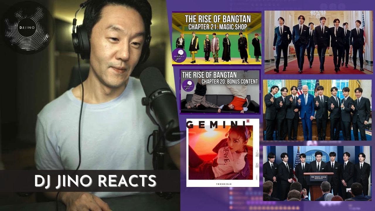 DJ REACTION to KPOP - BTS WHITE HOUSE + RISE OF BANGTAN 21