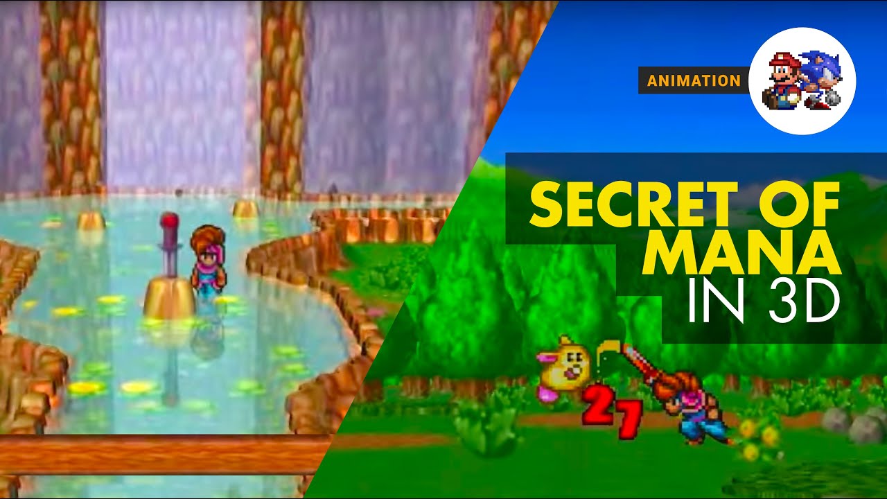Secret Of Mana (Snes 1993) Reimagined in 3D!