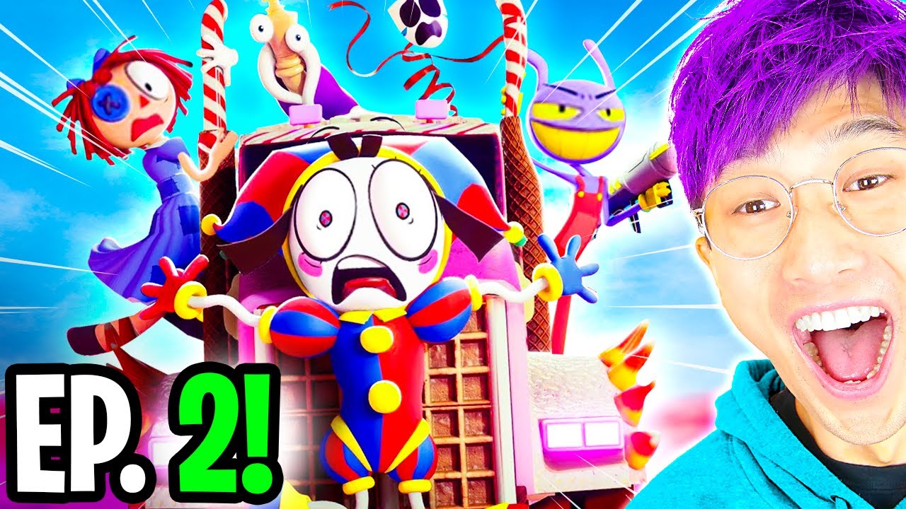 THE AMAZING DIGITAL CIRCUS - EPISODE 2 - LANKYBOX REACTION!