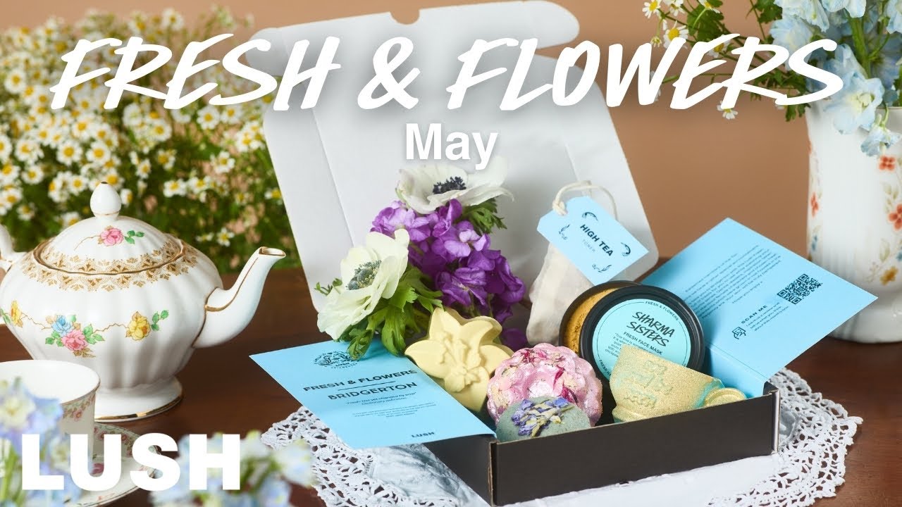 Announcing The Lush | Bridgerton Fresh & Flowers Box