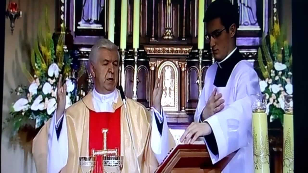 Niedzielna Msza Św. transmitowana przez TVP 1 cz.3
