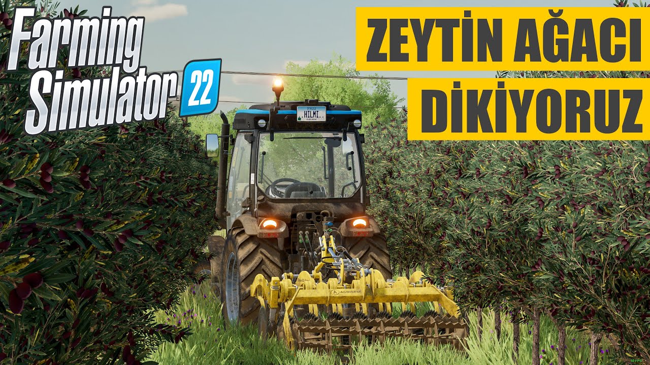 FARMING SIMULATOR 22 | ZEYTİN AĞAÇLARINI DİKİYORUZ // EN KÜÇÜK TRAKTÖRÜ ALDIK !!