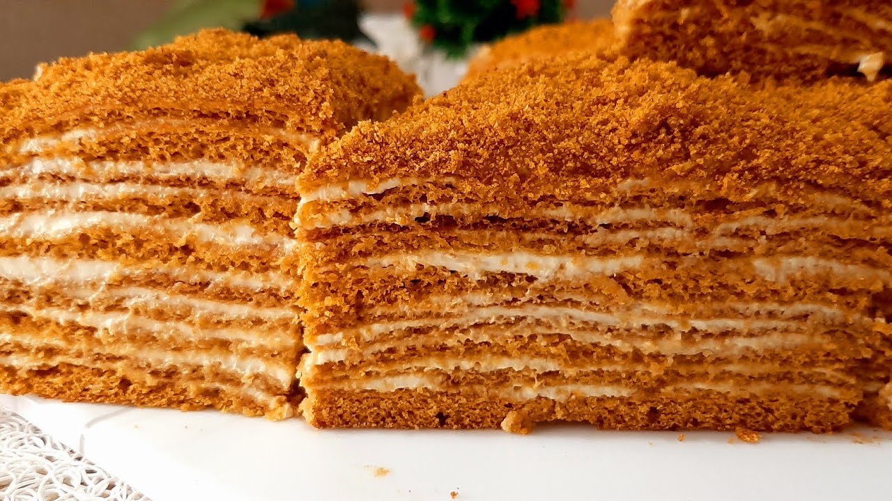 МЕДОВИК за 30минут !!! Идеальный рецепт / Самый Вкусный Торт Медовик ! 💯Результат | HONEY CAKE