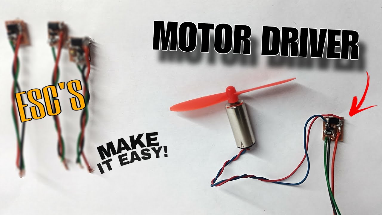 DIY Brushed Motor ESC | How to Make an Electronic Speed Controller at Home