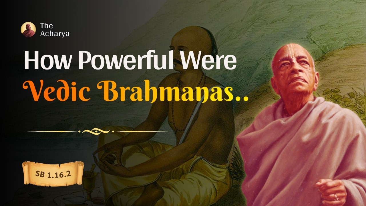 How Powerful Were Vedic Brahmanas | SB 1.16.2 | Los Angeles, California | Srila Prabhupada