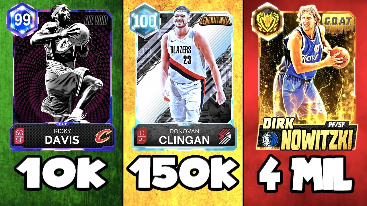 РЕЙТИНГ ЛУЧШИХ ИГРОКОВ ПО ВСЕМ ЦЕНОВЫМ КАТЕГОРИЯМ В NBA 2K26 MyTEAM!