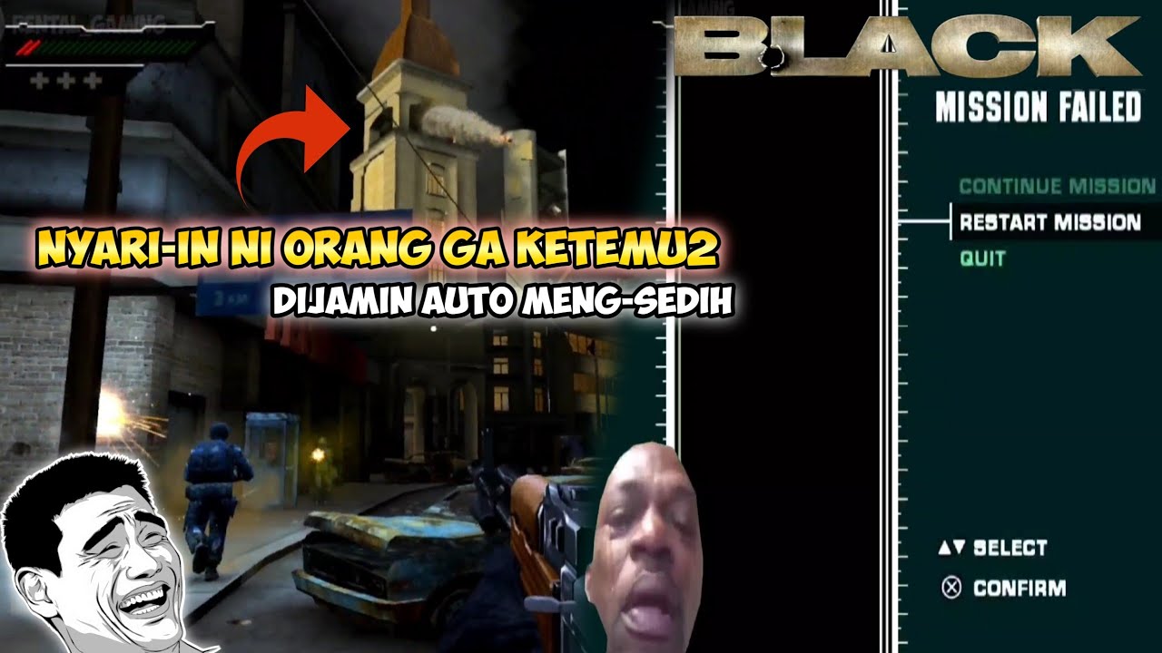 Momen & Hal Kocak Pemain Black | Nostalgia Game PS2