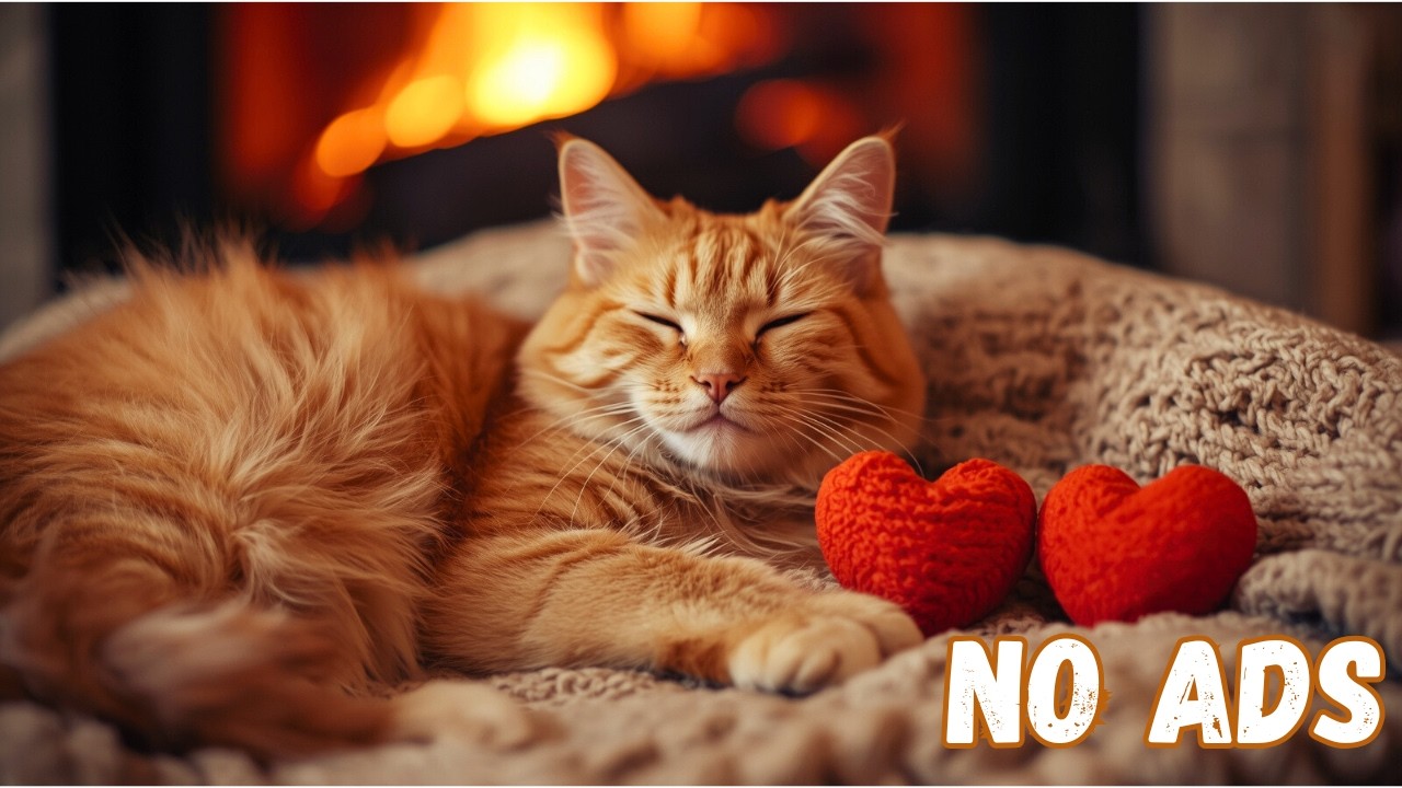 Calming Music for Cats With Anxiety 🐾🎵 Soothing Sounds For Deep Sleep, Healing Insomnia Relaxing