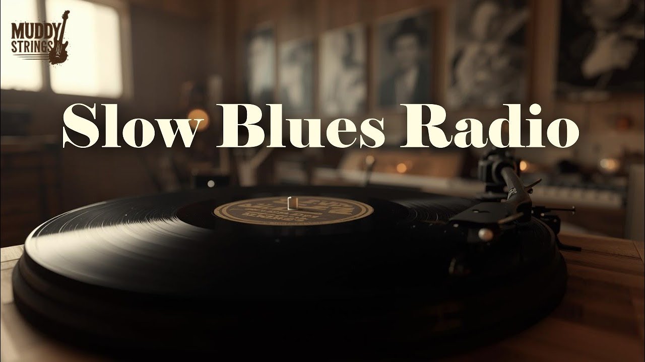 Slow Vintage Blues | Classic Blues Radio 🎶🎷 | Muddy Strings 