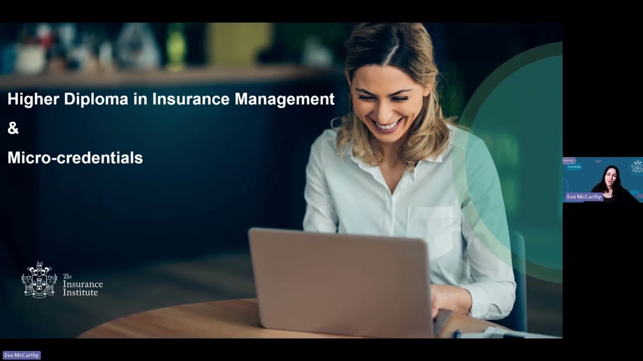 Higher Diploma in Insurance Management & Micro-credentials Information Session - 26 June 2026