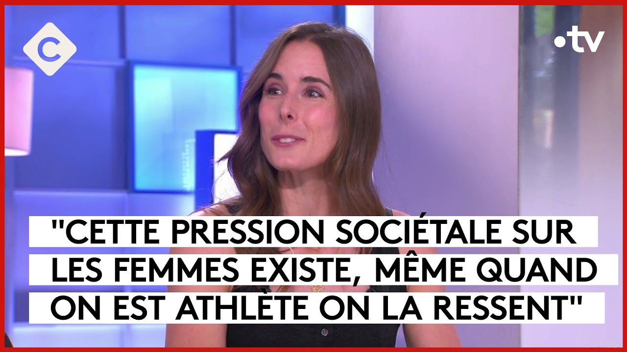 Joueuse de tennis & romancière - Alizé Cornet - C à Vous - 07/05/2024