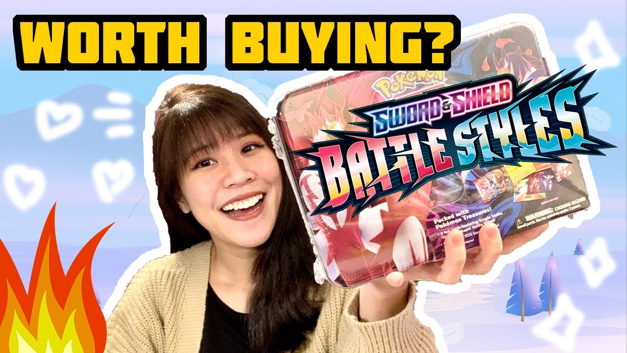 WHAT'S INSIDE the POKEMON COLLECTORS CHEST SPRING 2021? New Pokemon Battle Styles Lunch Box Tin