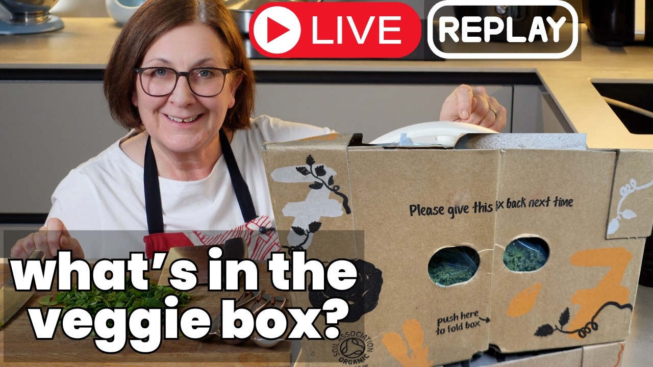 Livestream Replay: What’s in this weeks Veggie Box?