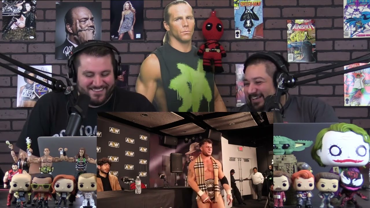 MJF Full Gear 2022 Press Scrum Promo Reaction