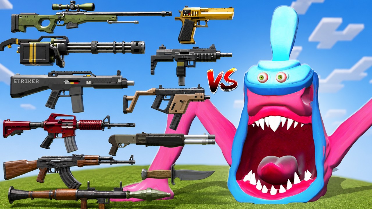 Which Tacz Gun Is The Strongest Against Binky Drinky Sea Eater In Garry's Mod