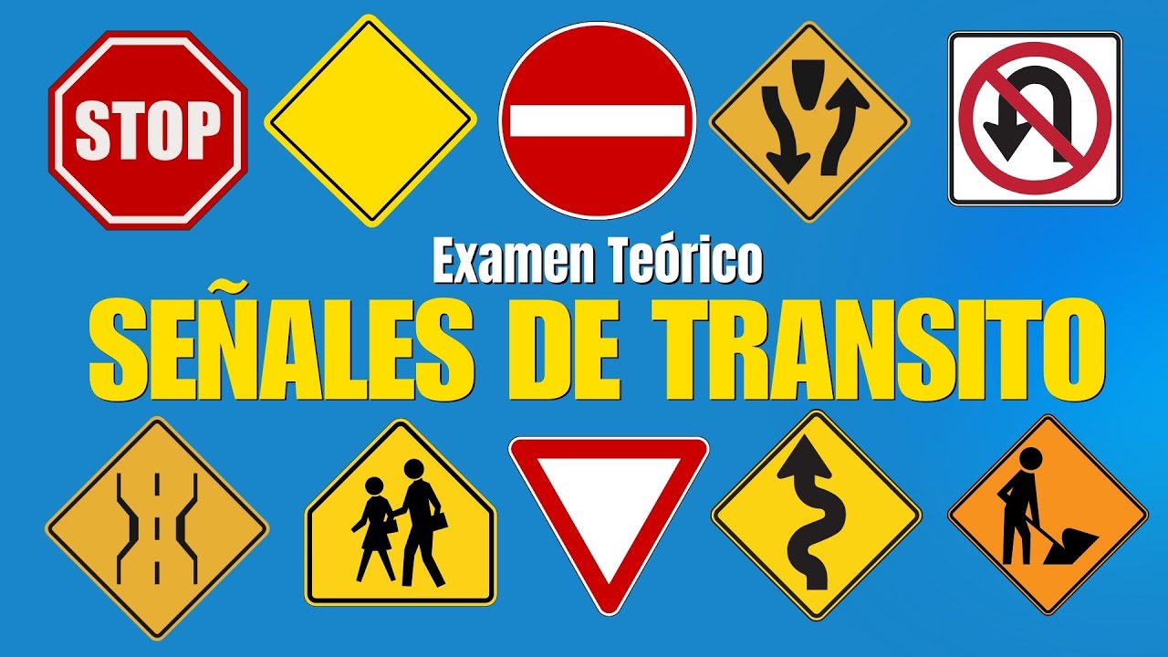 2025 Actual Examen de Senales de Transito en USA.Licencia de Conducir