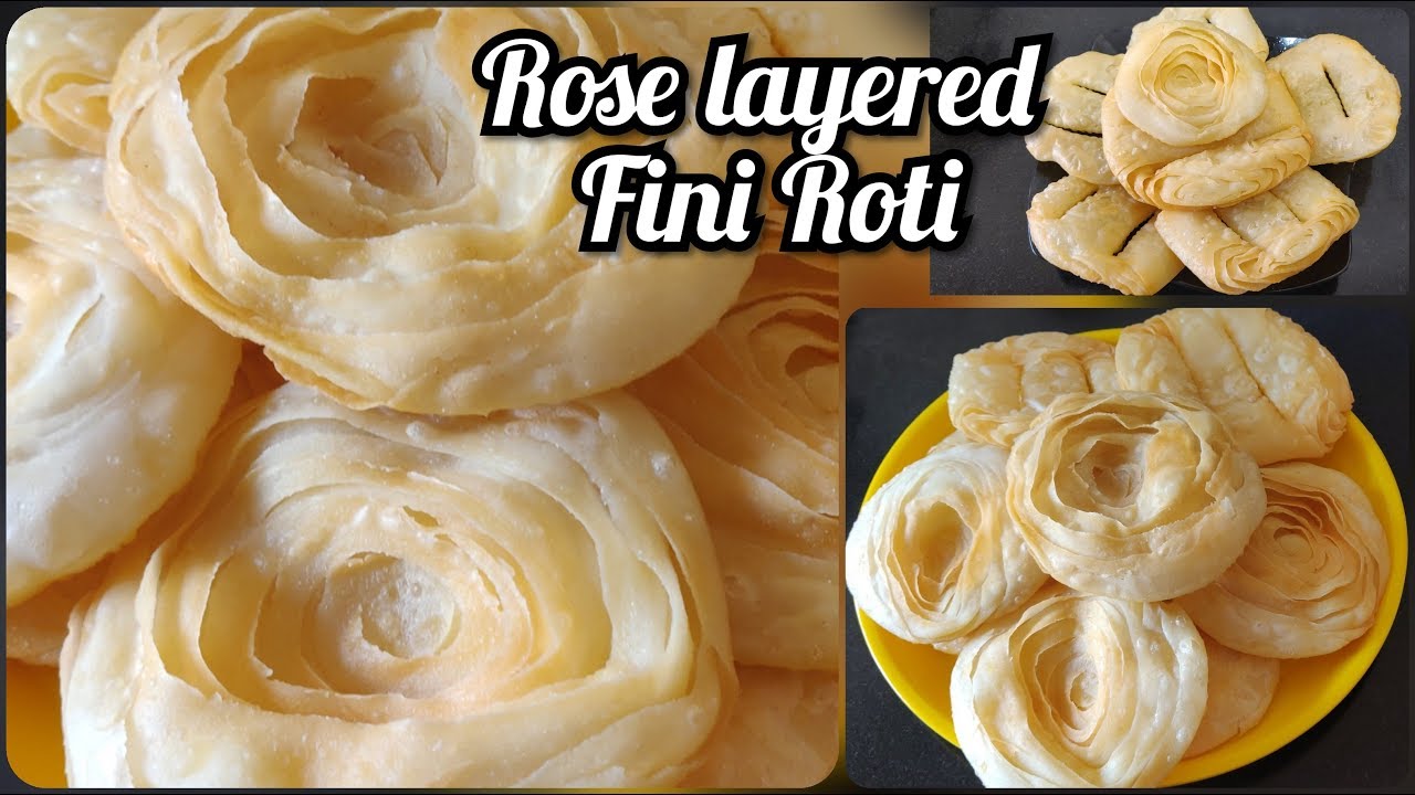 Nepali Fini roti |  रोज लेयर फिनी रोटी | phini roti | Sharda's Cuisine