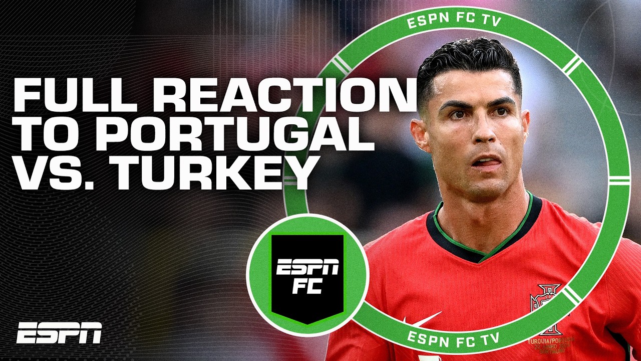 FULL REACTION 👀 Portugal beats Turkey, 3-0: 'A bit of a relief for Portugal fans' | ESPN FC