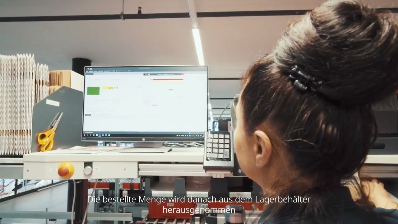 Logistiklehre bei OPO Oeschger: Arbeiten im automatischen Lager?