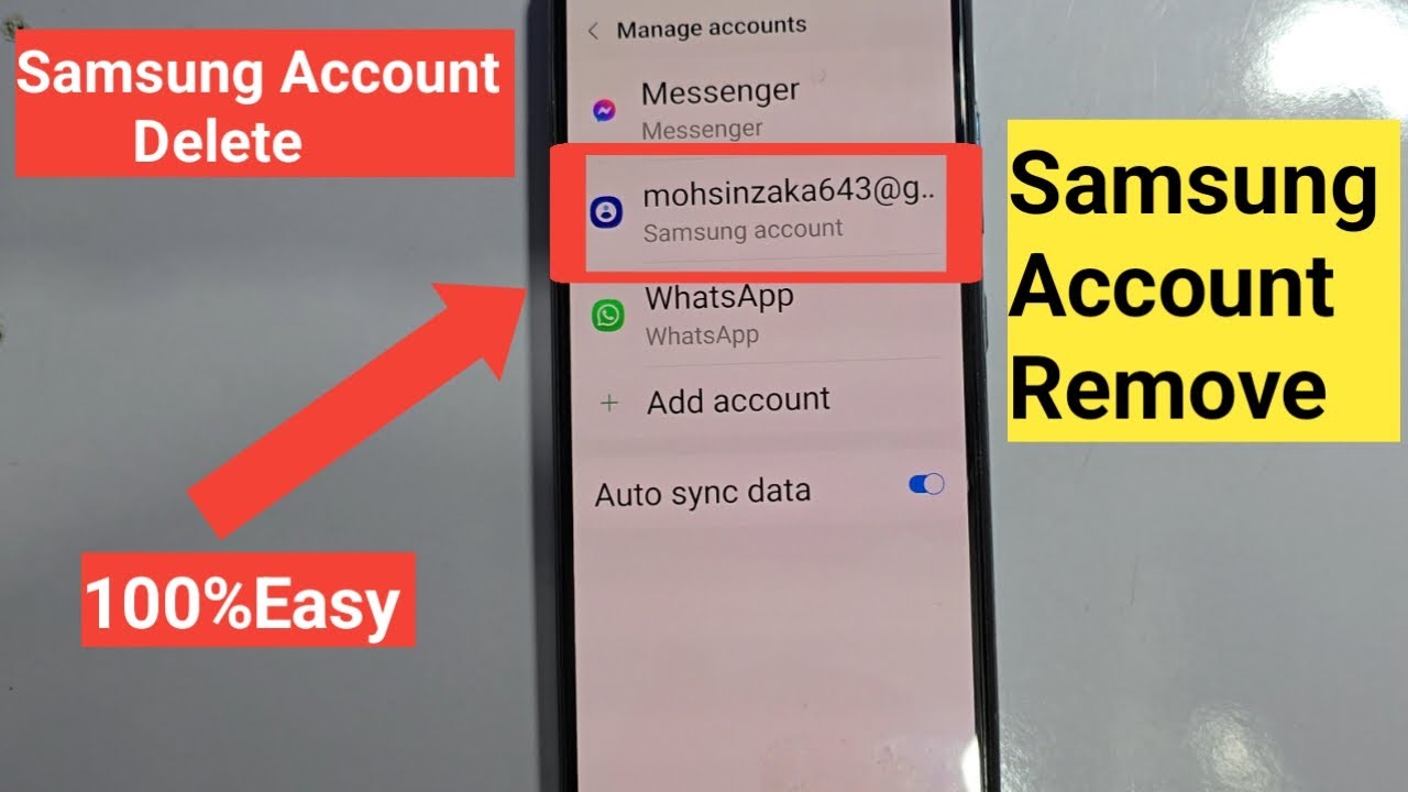 How to Delete Samsung Account | Samsung Account ID remove kaise kare without password | All Mobiles