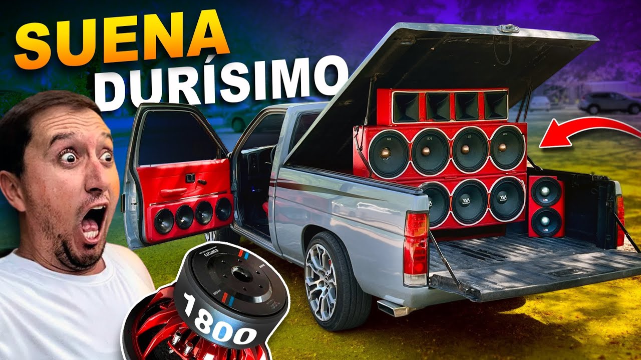 CAR AUDIO en PICKUP D21 el más POTENTE que he ESCUCHADO un DINERAL en EQUIPO de SONIDO
