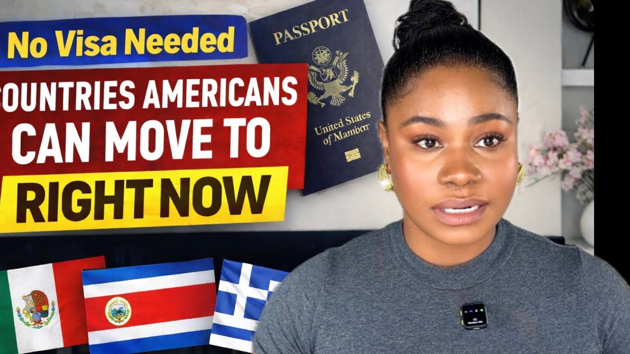 No Visa Needed: Countries Americans Can Move to Right Now