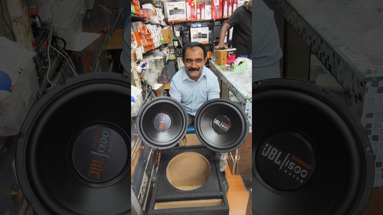 #bass #testing #time #jbl#subwoofer #300w #4