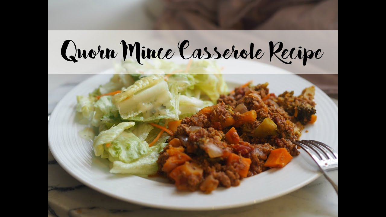 Super Healthy Quorn Mince Casserole