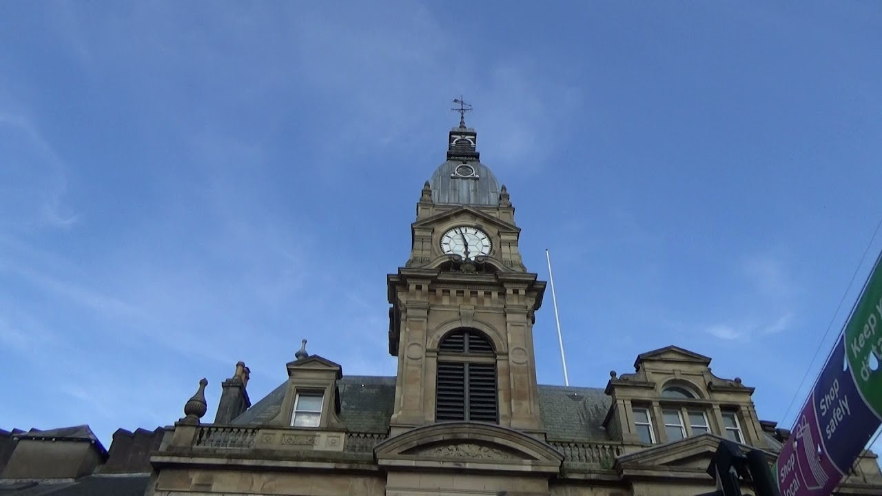 Kendal Town Hall Clock Chimes 6 PM Monday Kelvin Grove