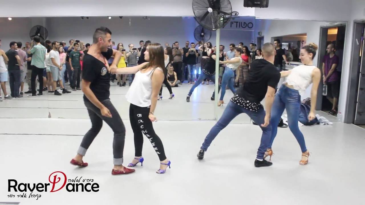 Alex Alberola, Danielle, Motty & Gilat - Bachata workshop for advanced level