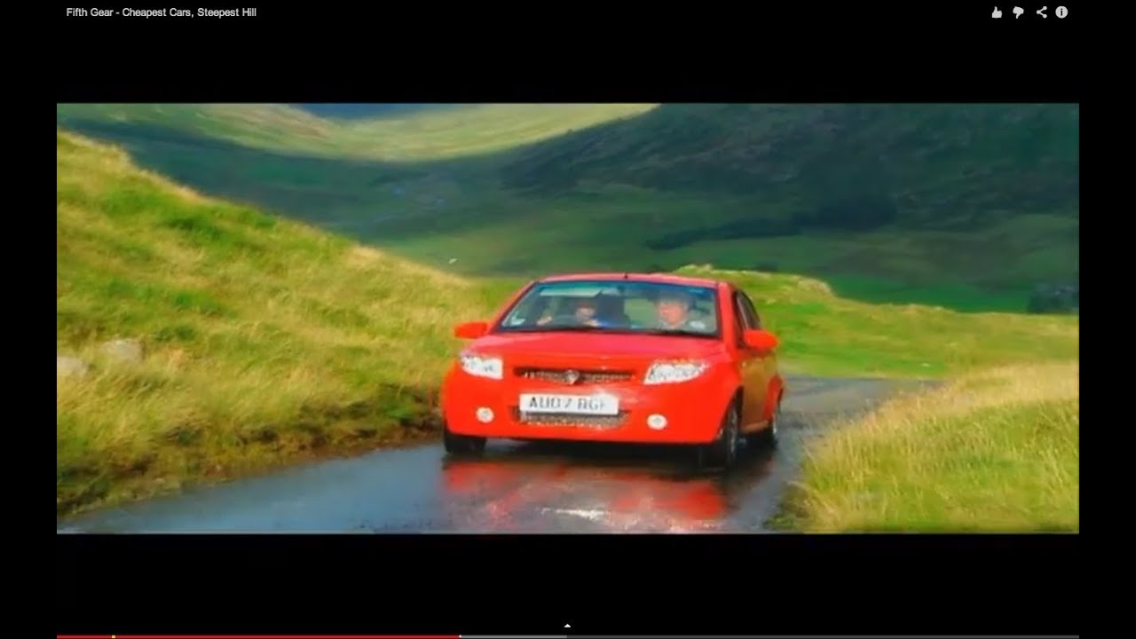 Fifth Gear - Cheapest Cars, Steepest Hill