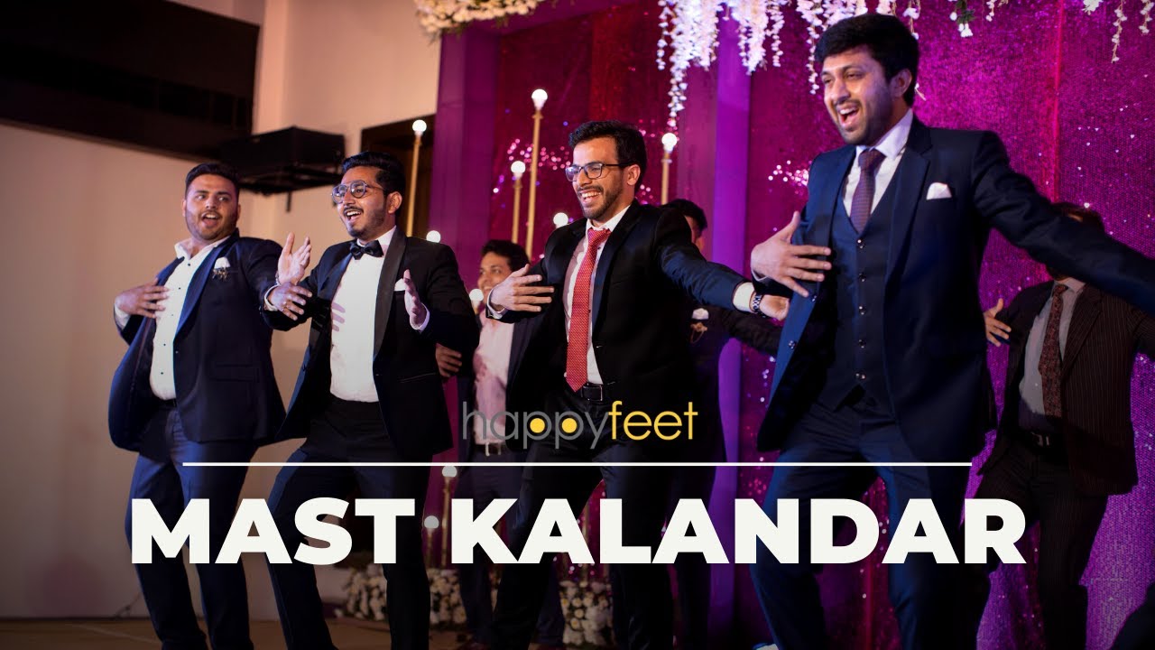 Mast Kalandar | Sangeet Dance | Happy Feet Choreography