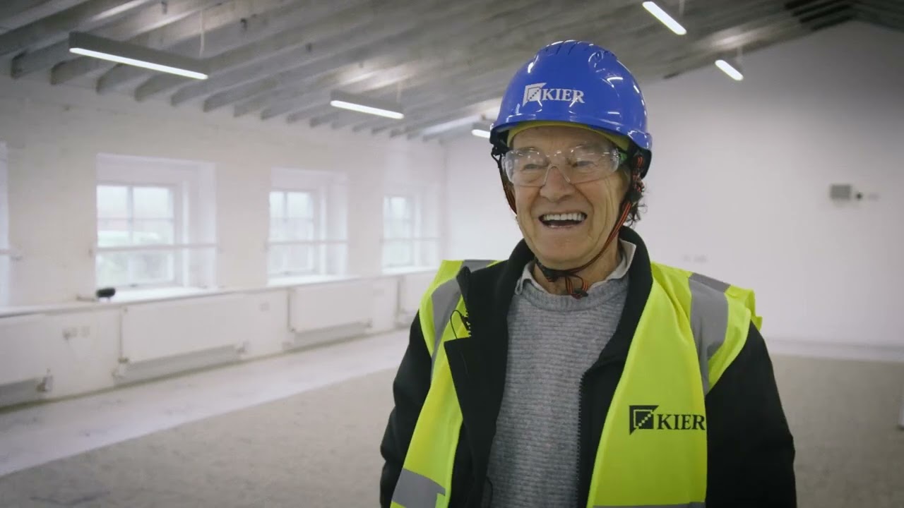 David Hayman on tour of the Citizens Theatre building redevelopment