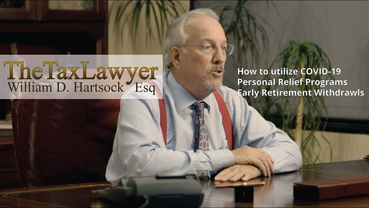 Cares Act Early Withdrawls from Retirement Account with No Penalty