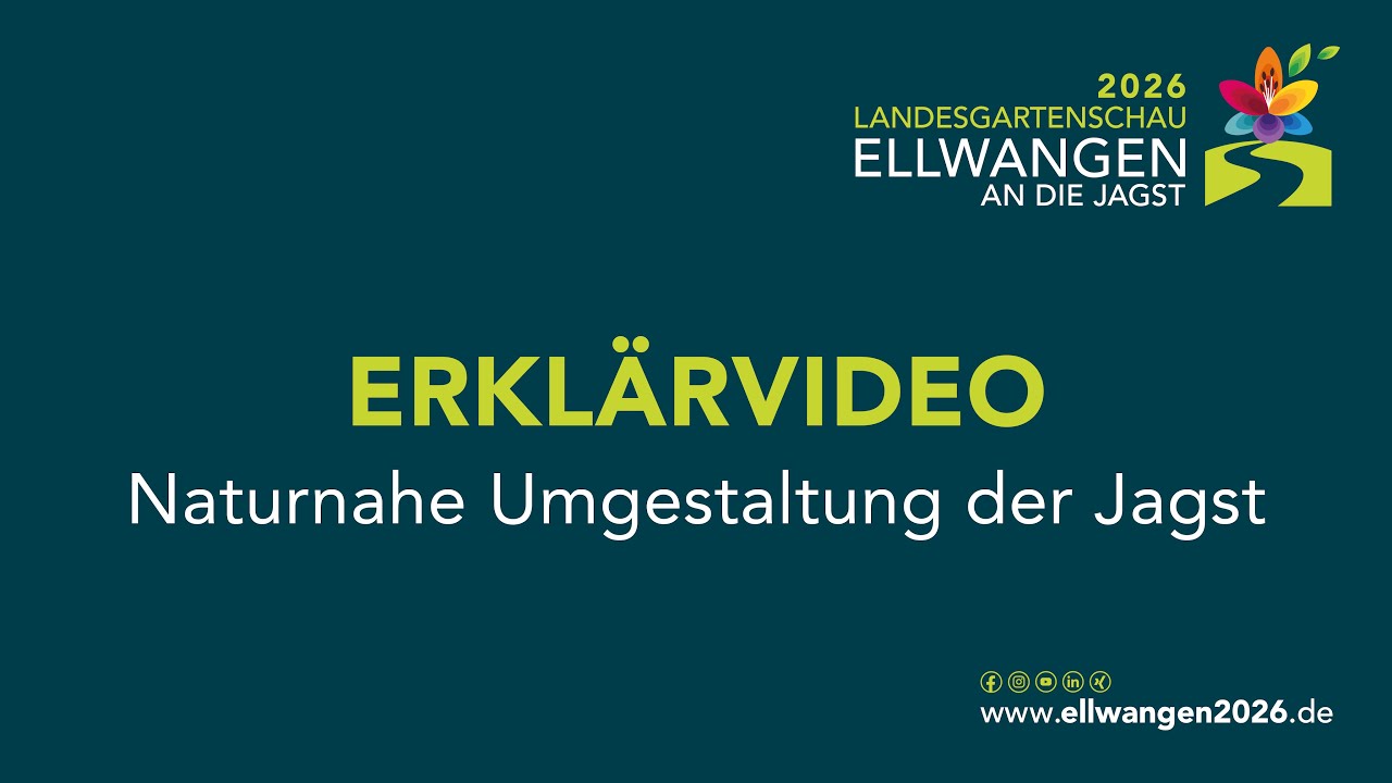 Erklärfilm zu naturnahen Umgestaltung der Jagst