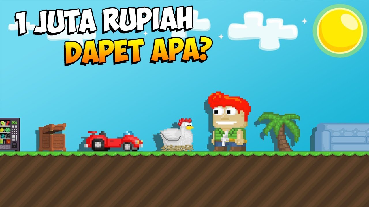 AKU SUDAH TOP UP 1 JUTA RUPIAH DI GROWTOPIA! Dapet Apa Aja?