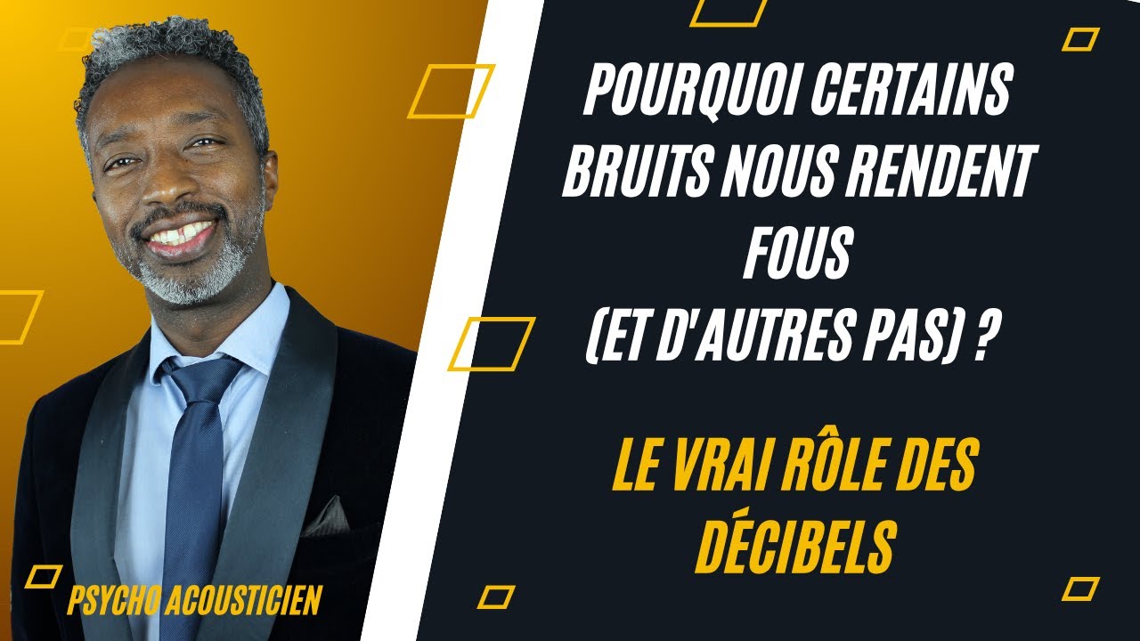 Pourquoi certains bruits nous rendent fous (et d'autres pas) ? – Le vrai rôle des décibels