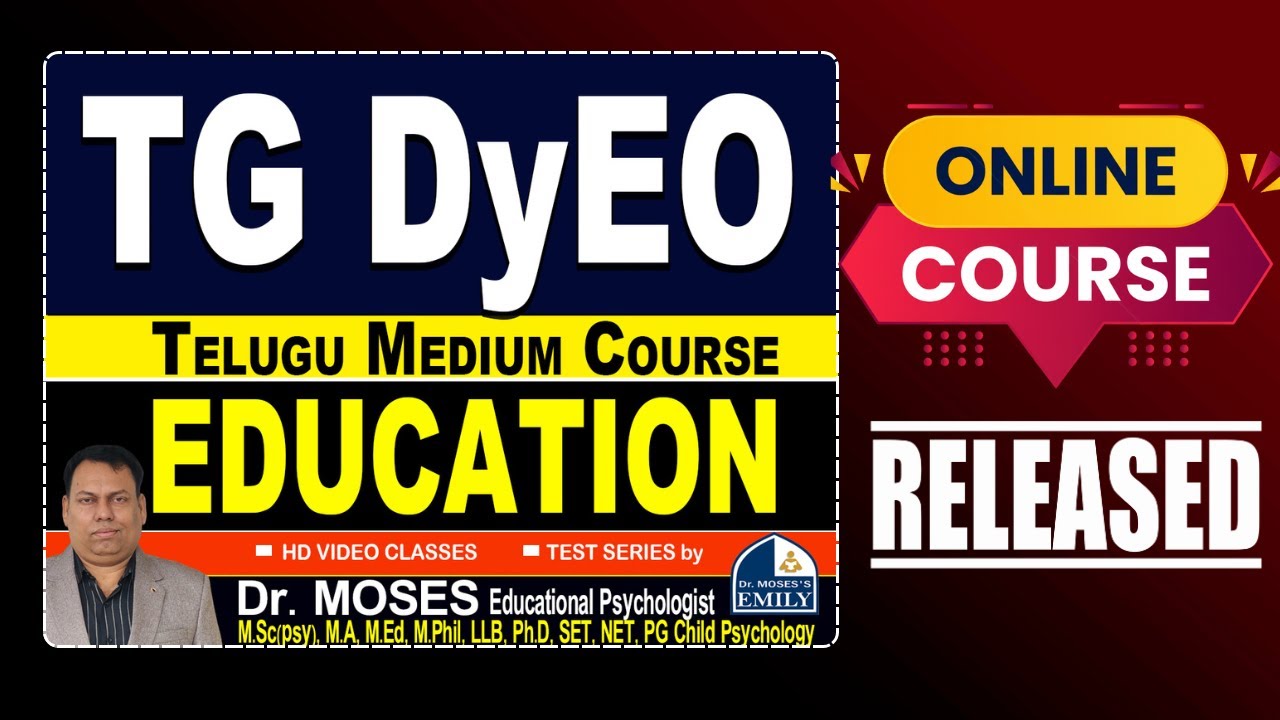 TG DyEO (Deputy Educational Officer) 