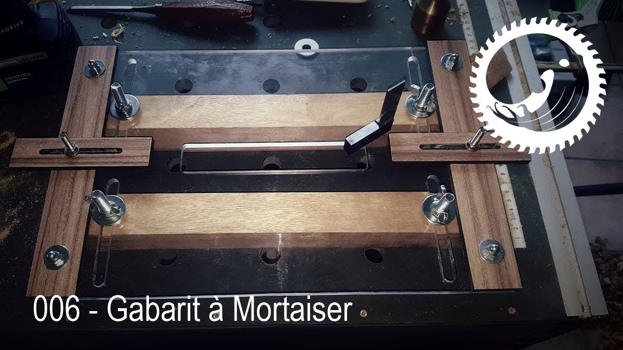 Gabarit à mortaiser - Mortising Jig