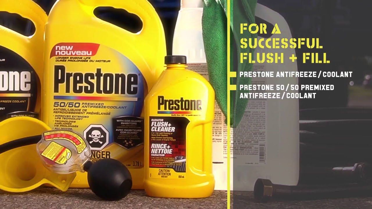 Заливка и засыпка | Prestone®