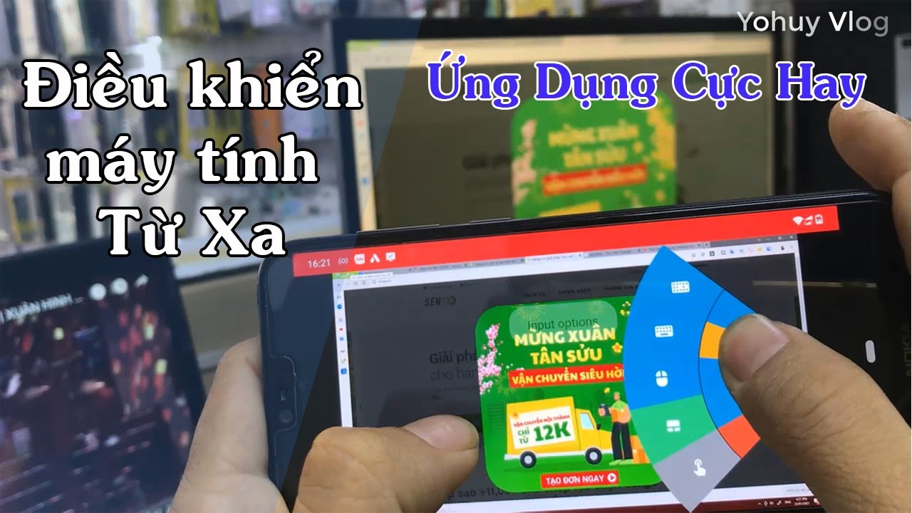 Ứng dụng AnyDesk điều khiển máy tính từ xa bằng điện thoại cực hay