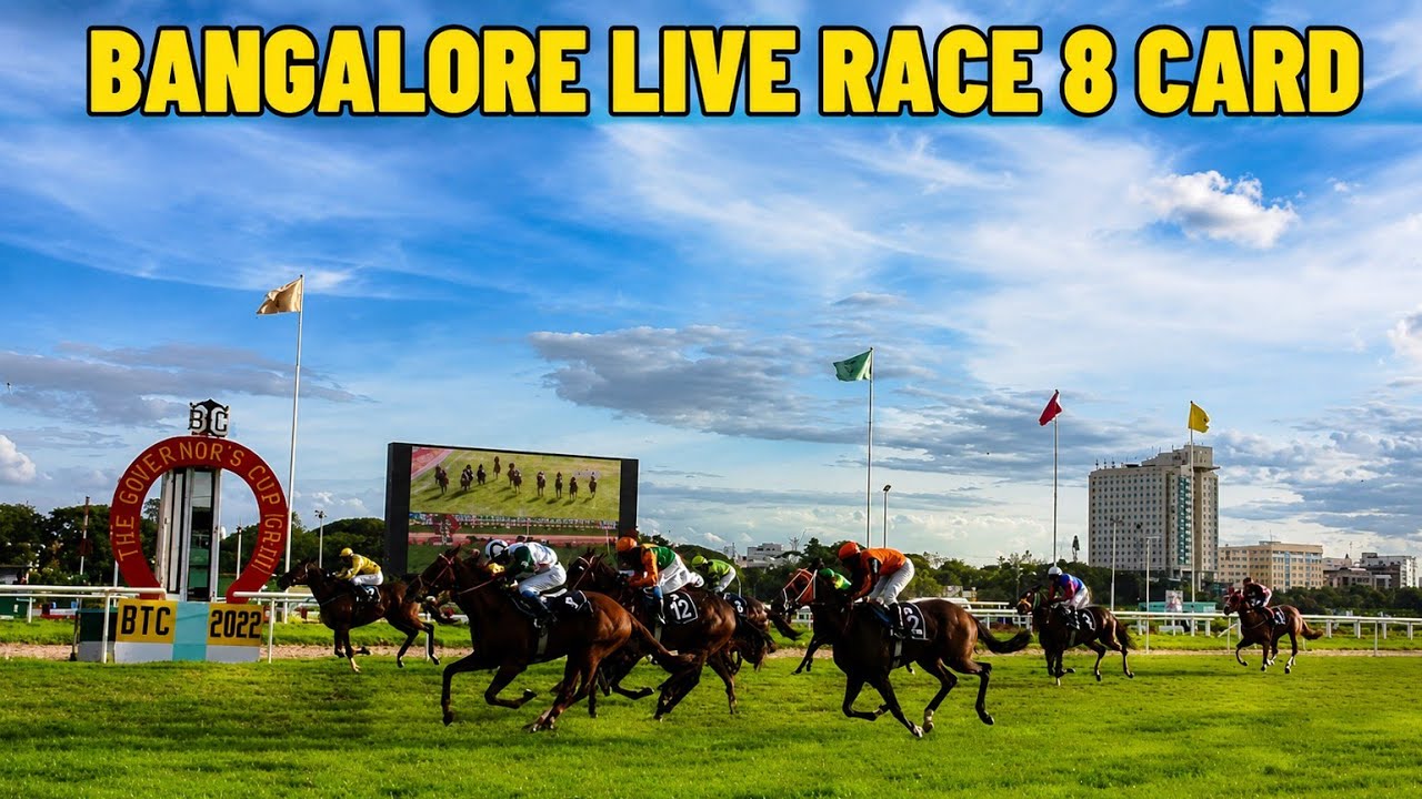 BANGALORE LIVE RACE 😉🎉 8 RACES 🏁