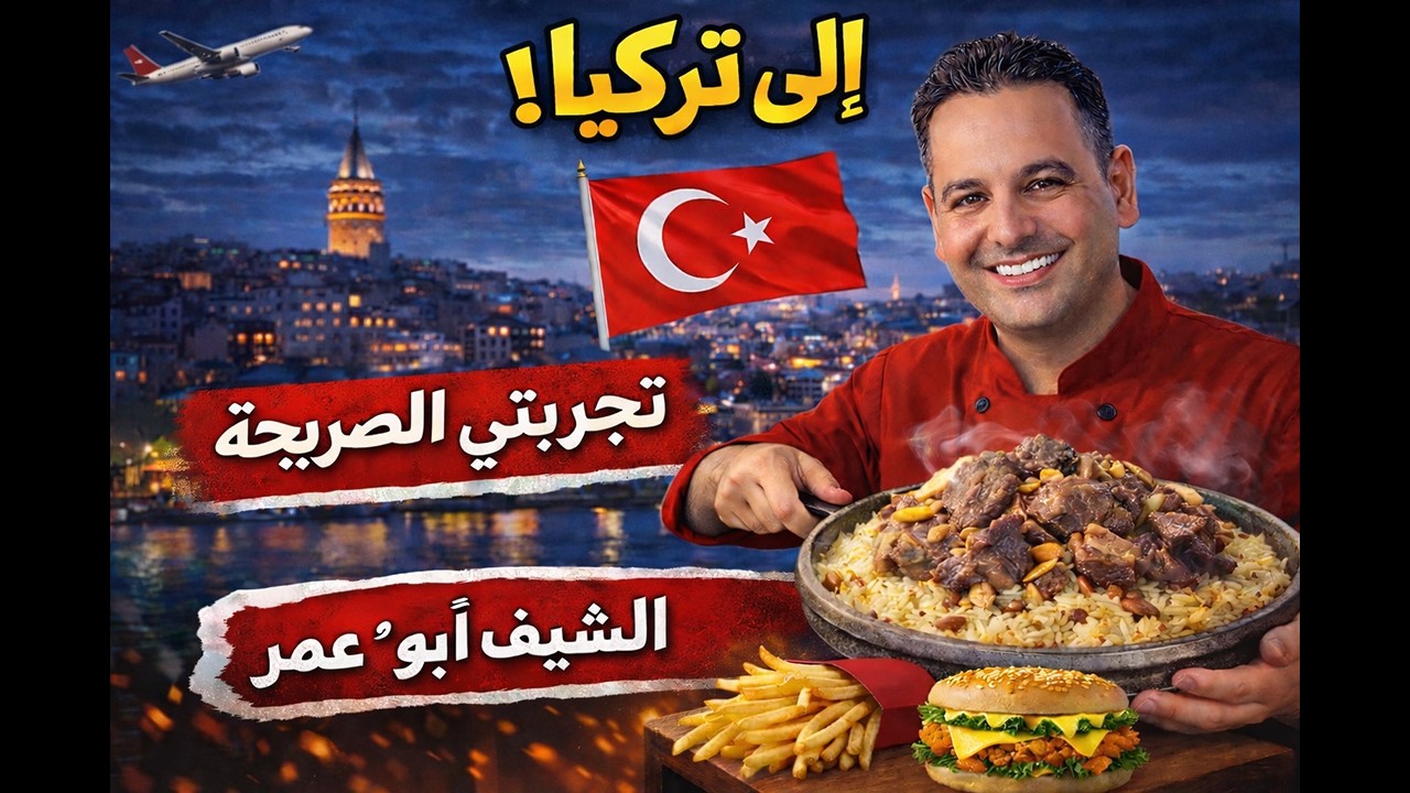 كل الناس تحكي عنه! 😱🔥 جربت مطعم الشيف أبو عمر… وهذا رأيي!