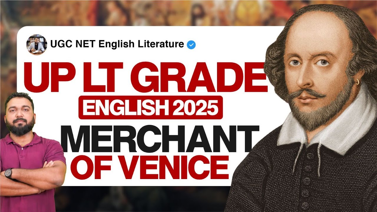LT Grade English 2025 | Merchant of Venice Themes, Characters & PYQs | Crack LT Grade English Exam