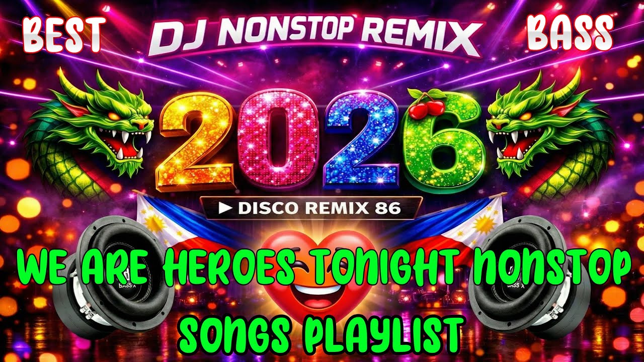 TECHNO DJ NONSTOP BEST BASS 2026 💥 JBL BASS EXTREME 💥 WE ARE HEROES TONIGHT DISCO MIX #DISCOREMIX86