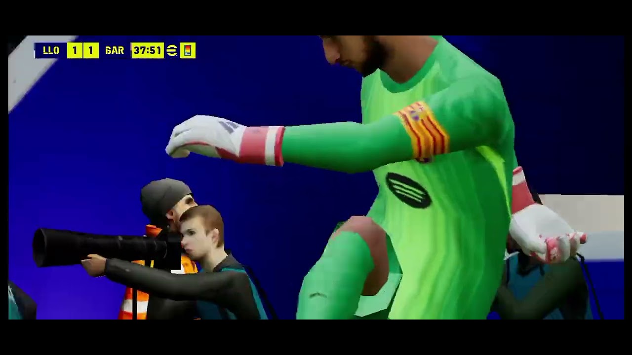 FC BARCELONA 🔵🔴 2 | LLOBREGAT AB 🔵⚪ 1 | EFOOTBALL MATCH | EFB STADIUM | GAMEPLAY 