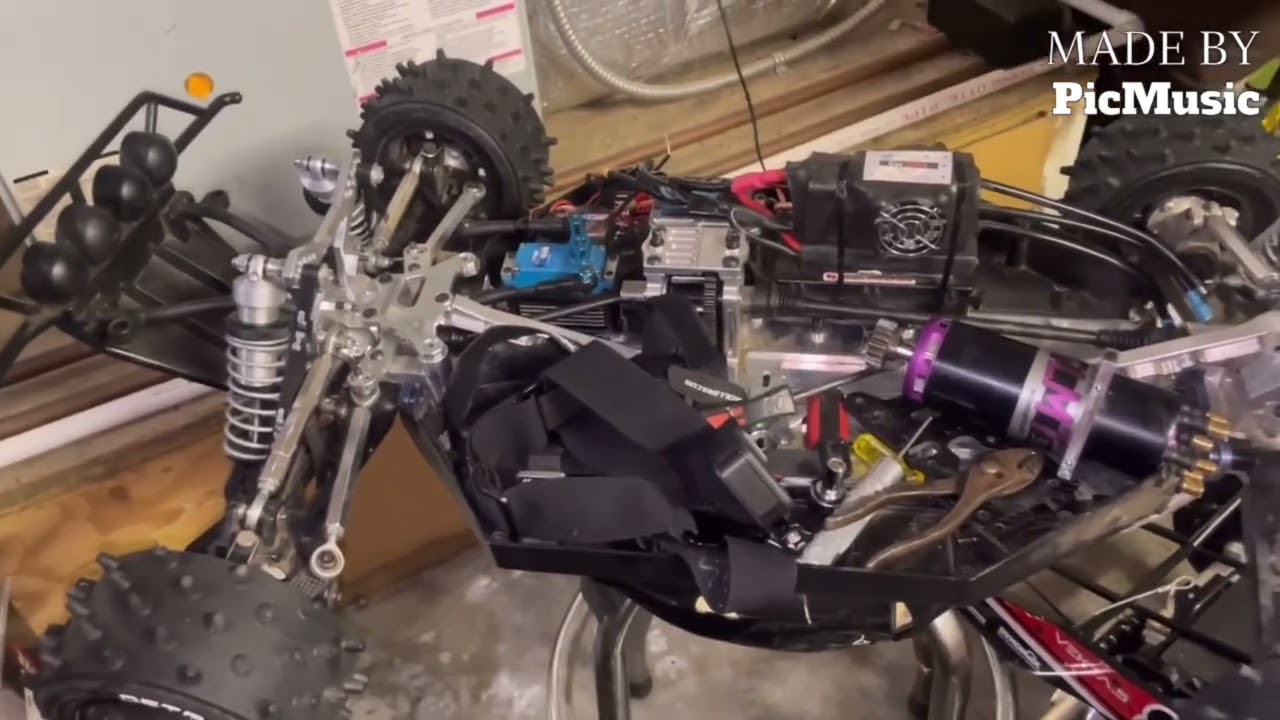 Losi 5ive T/Kraken Vekta 5 Carnage on 14s!! $800 Lehner 30100 Motor Destroyed!! RIP 🪦