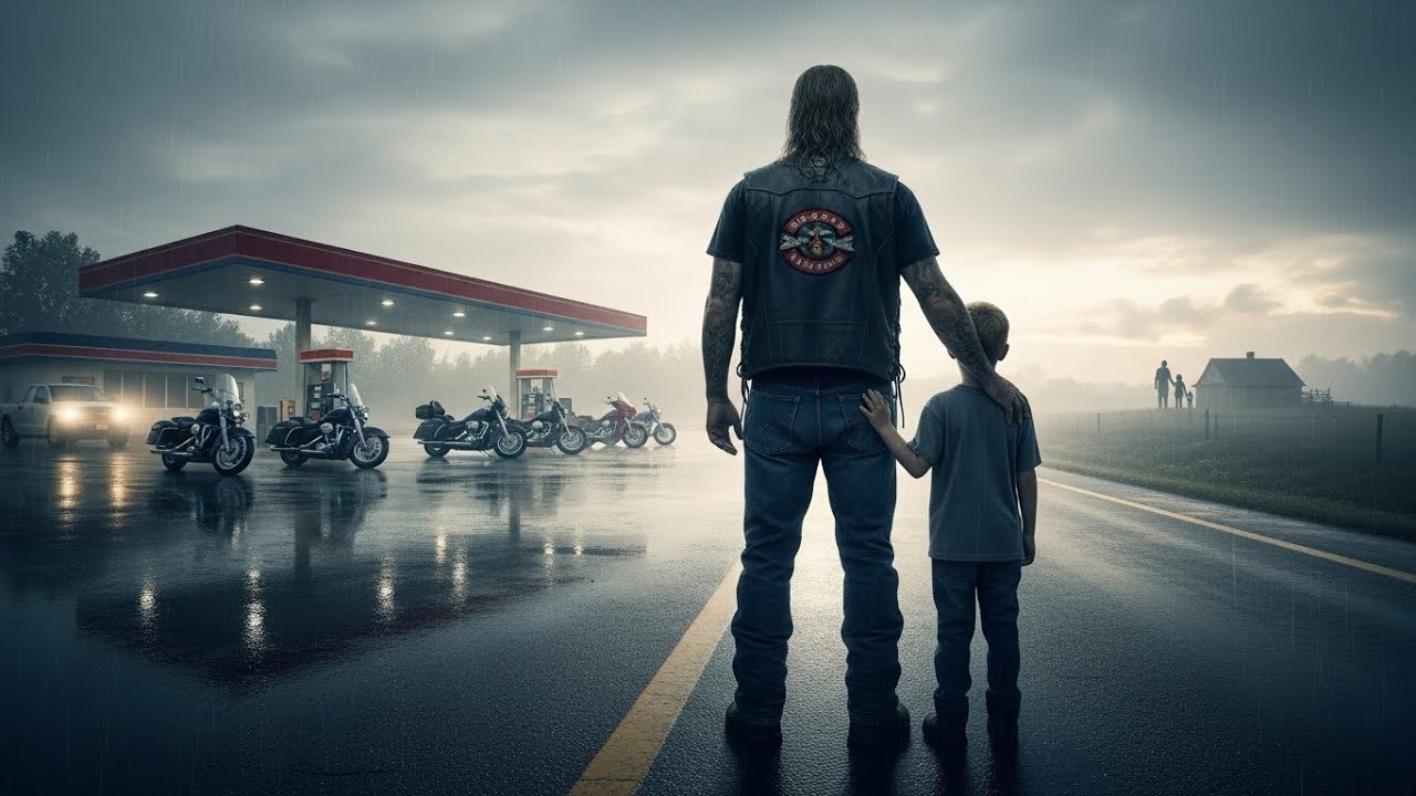 Mujer embarazada suplicó a los Hells Angels — lo que hicieron 200 motociclistas después